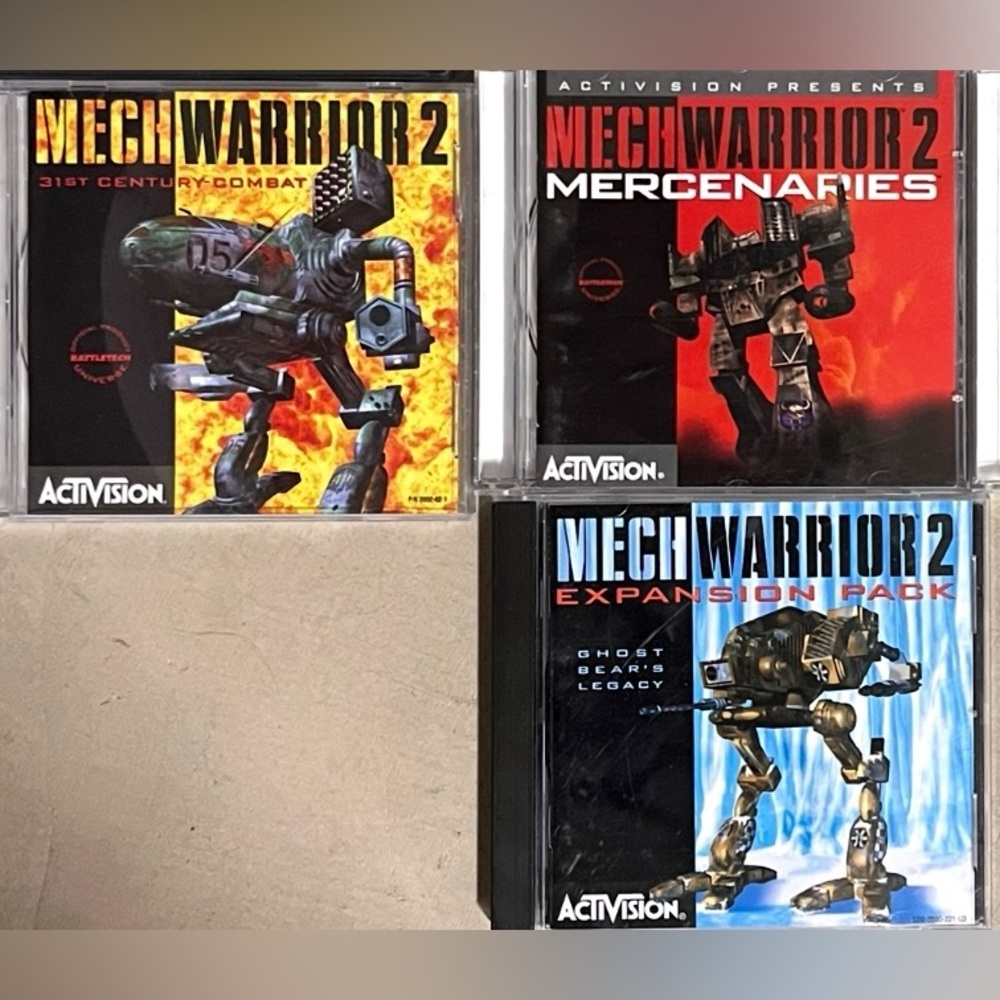 MechWarrior 2 PC Game Collection full set